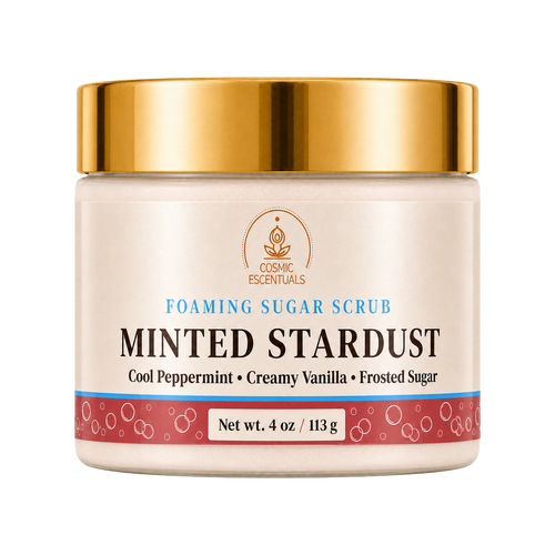 Minted Stardust Foaming Sugar Scrub