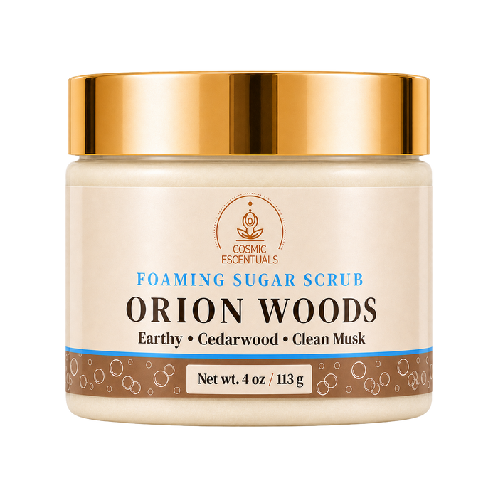 Orion Woods Foaming Sugar Scrub