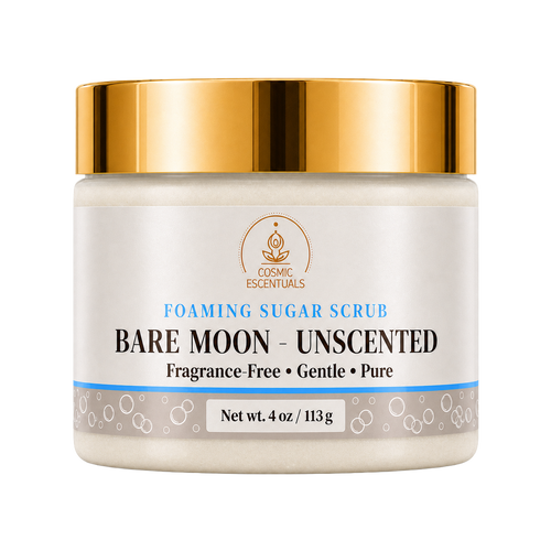 Bare Moon Unscented Foaming Sugar Scrub