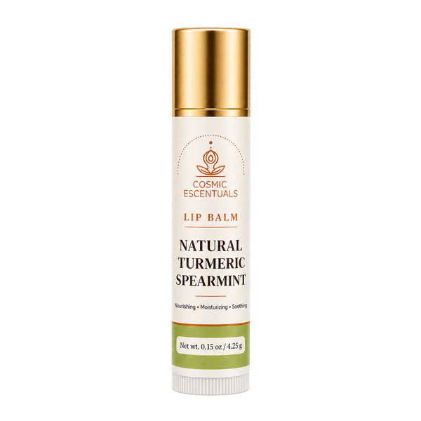 Natural Turmeric Spearmint Lip Balm