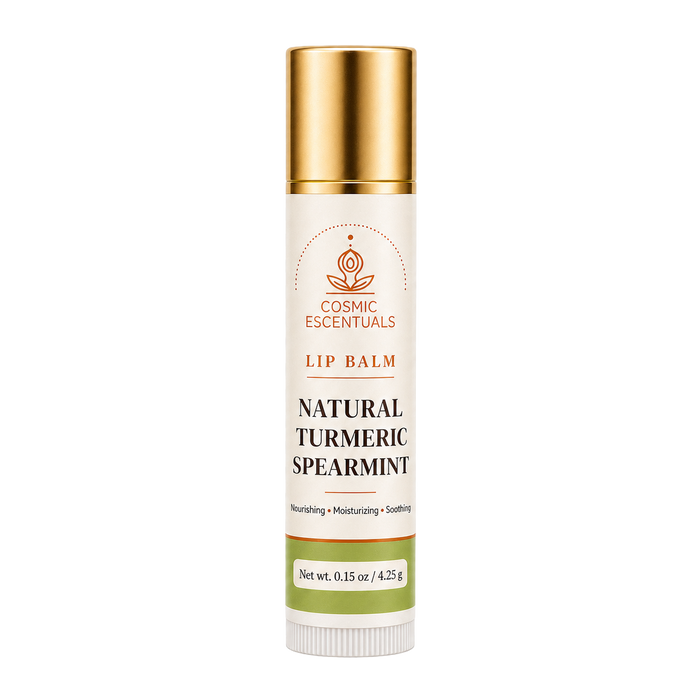 Natural Turmeric Spearmint Lip Balm