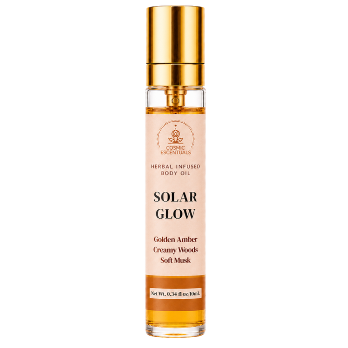 Solar Glow Herbal Body Oil Spray