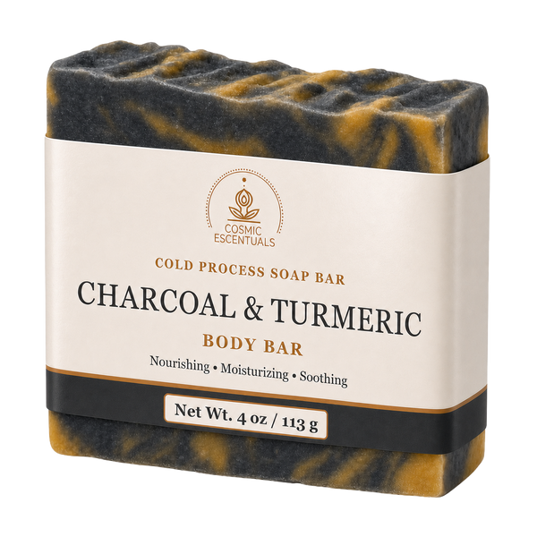 Charcoal & Turmeric Body Bar