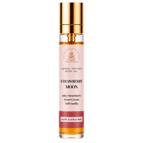 Strawberry Moon Herbal Body Oil Spray