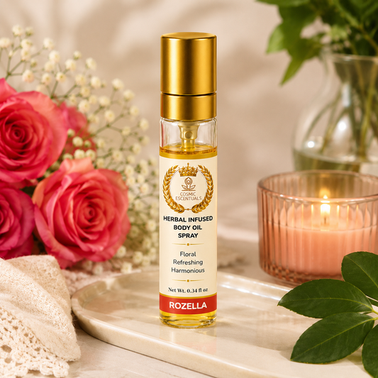 Rozella Herbal Infused Body Oil Spray
