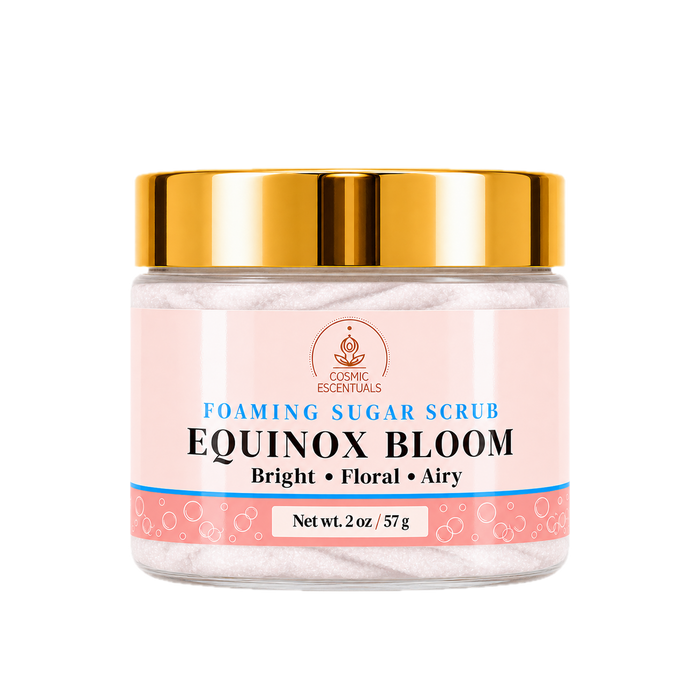 Mini Equinox Bloom Foaming Sugar Scrub (2oz)