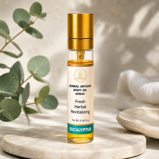 Eucalyptus Herbal Infused Body Oil Spray