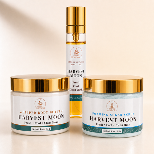 Harvest Moon Bundle: Body Butter, Scrub & Oil Set