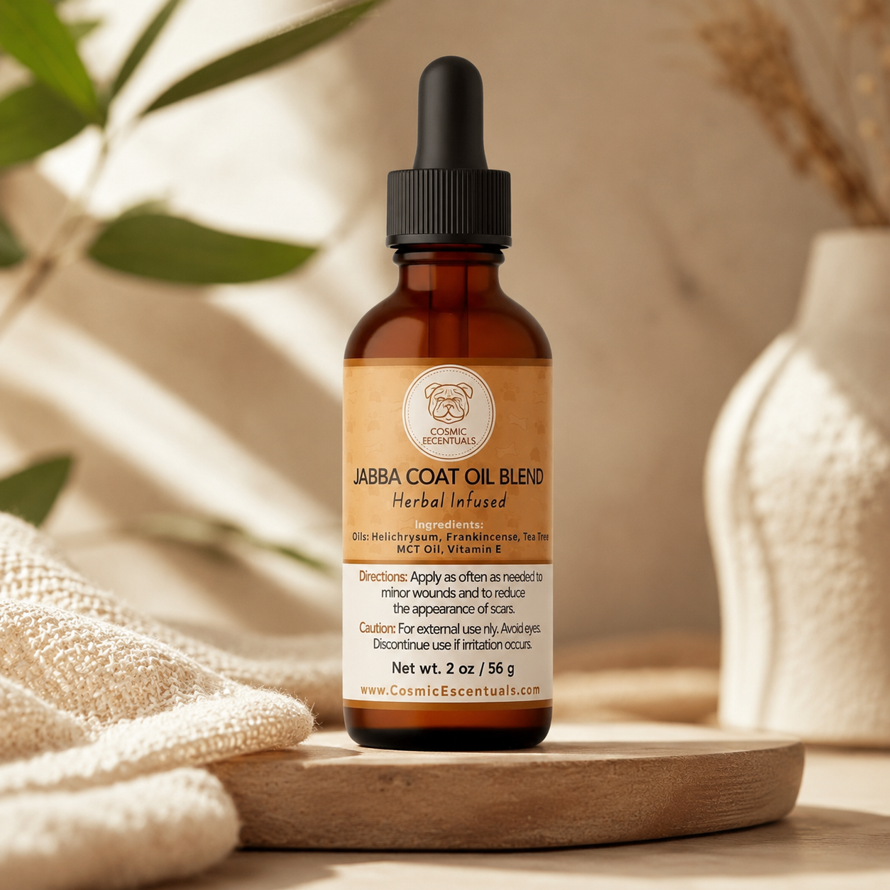 Jabba Coat Herbal Oil Pet Blend