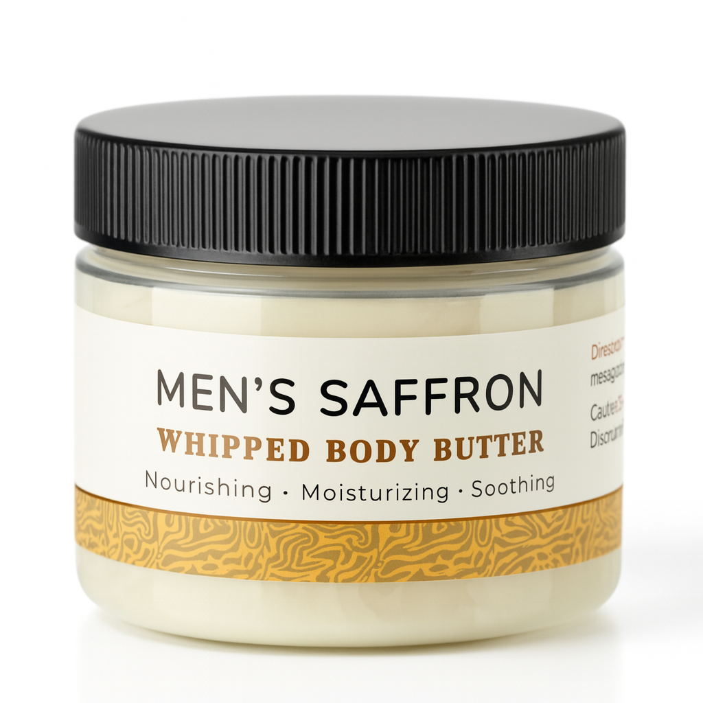Men's Saffron Whipped Sugar Bubble Scrub Cosmic Escentuals