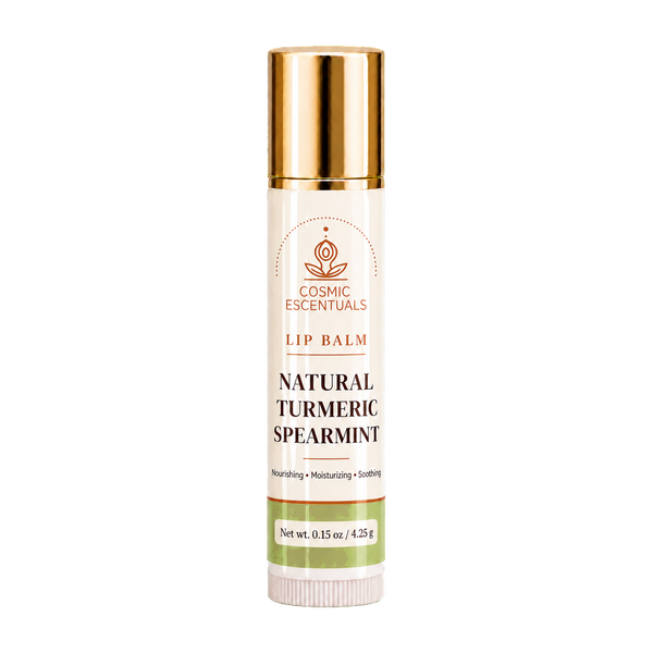 Natural Turmeric Spearmint Lip Balm