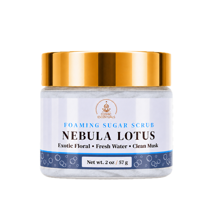 Mini Nebula Lotus Foaming Sugar Scrub (2oz)