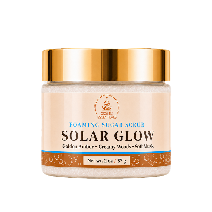 Mini Solar Glow Foaming Sugar Scrub (2oz)