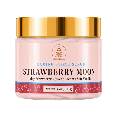 Strawberry Moon Foaming Sugar Scrub