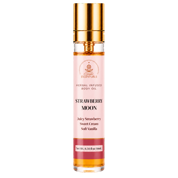 Strawberry Moon Herbal Body Oil Spray