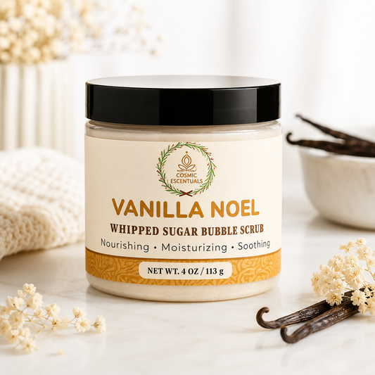 Vanilla Noel Whipped Sugar Bubble Scrub