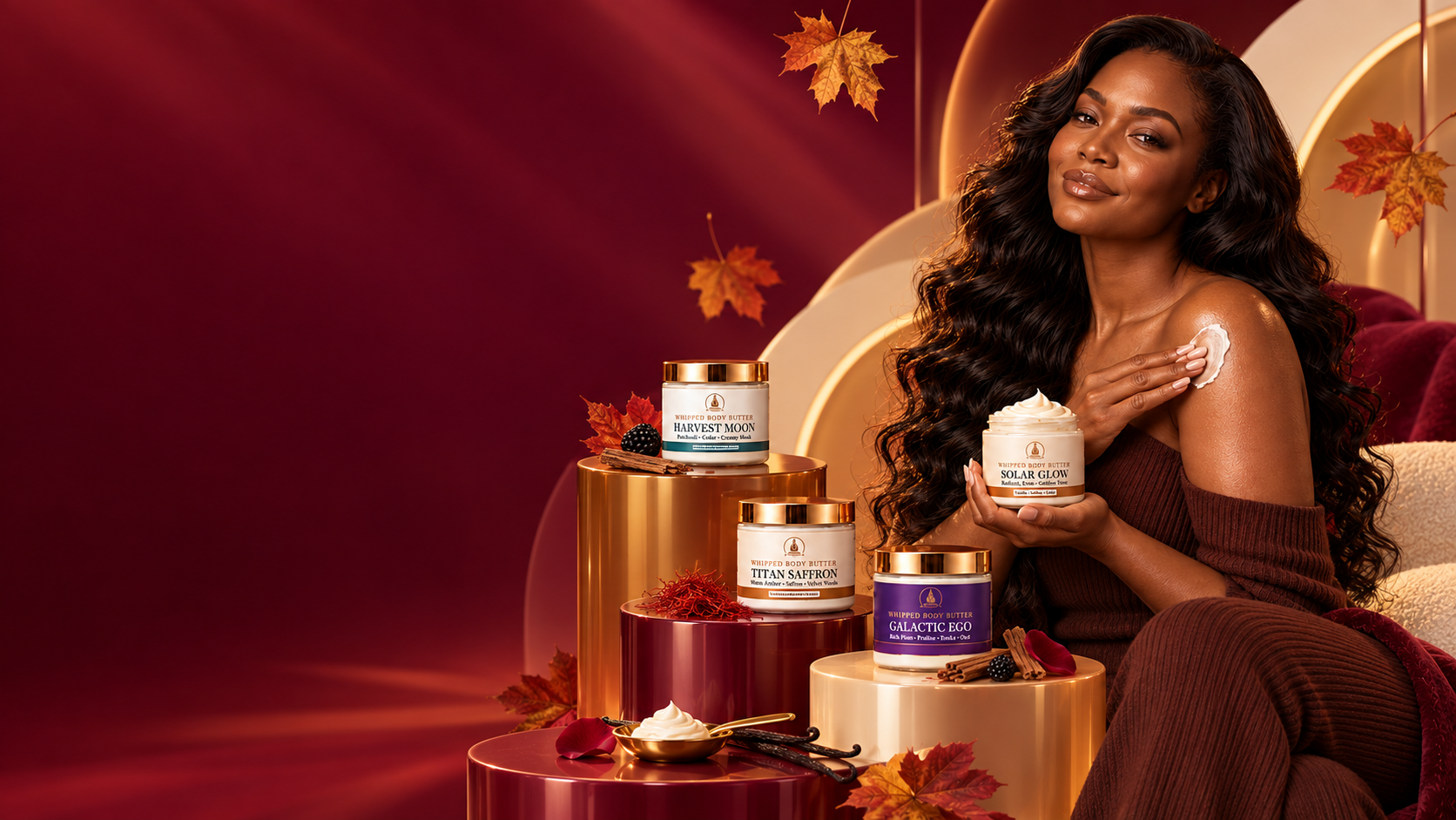 Soft Skin. Cozy Vibes. Sweet Scents.