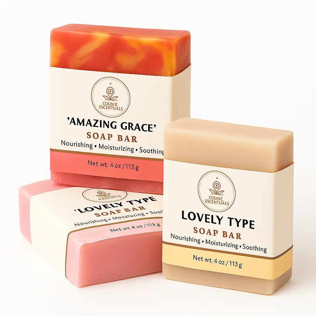 Hand-Crafted Bar Soaps Cosmic Escentuals