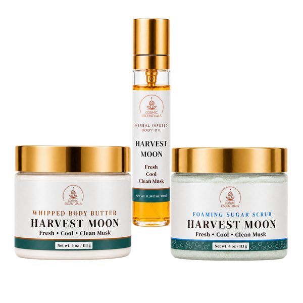 Harvest Moon Bundle: Body Butter, Scrub & Oil Set