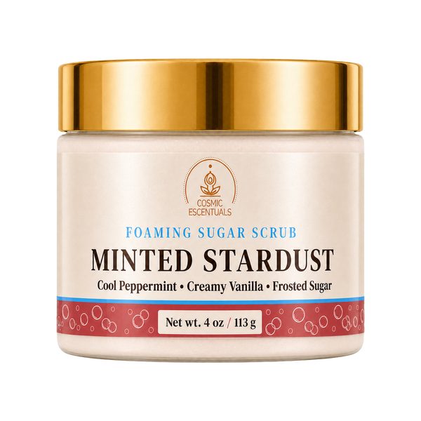 Minted Stardust Foaming Sugar Scrub