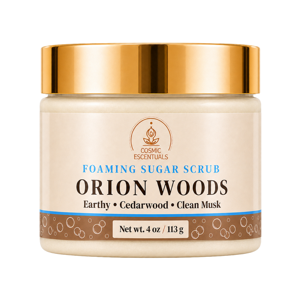 Orion Woods Foaming Sugar Scrub
