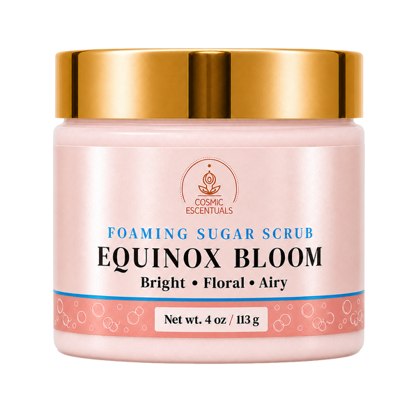 Equinox Bloom Foaming Sugar Scrub
