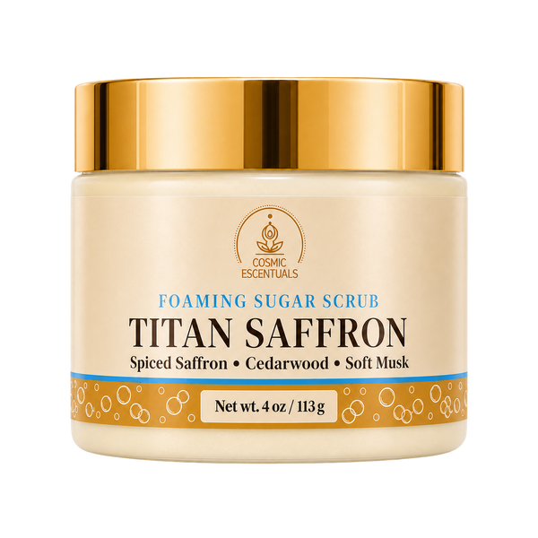 Titan Saffron Foaming Sugar Scrub