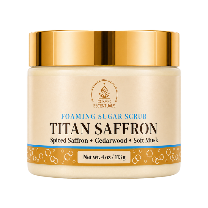 Titan Saffron Foaming Sugar Scrub