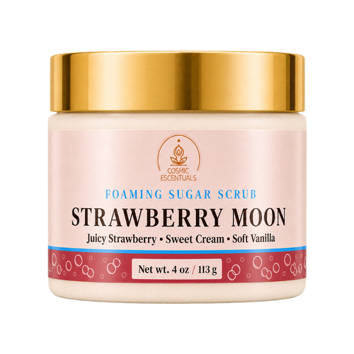 Strawberry Moon Foaming Sugar Scrub