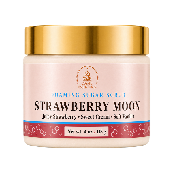 Strawberry Moon Foaming Sugar Scrub