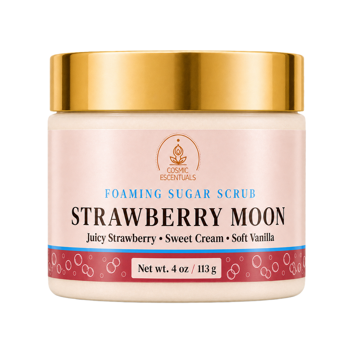 Strawberry Moon Foaming Sugar Scrub