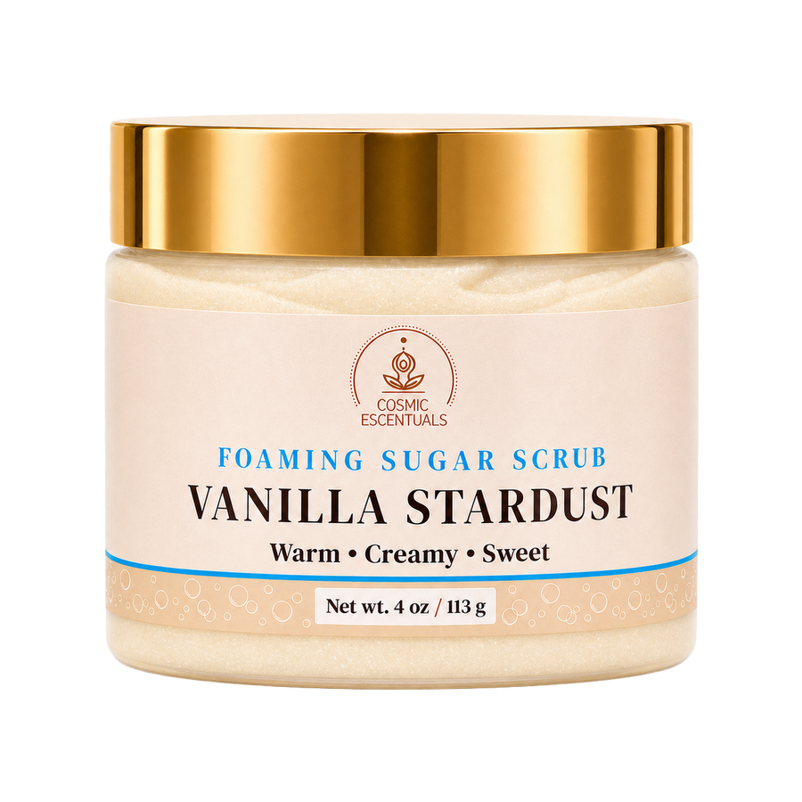 Vanilla Stardust Foaming Sugar Scrub