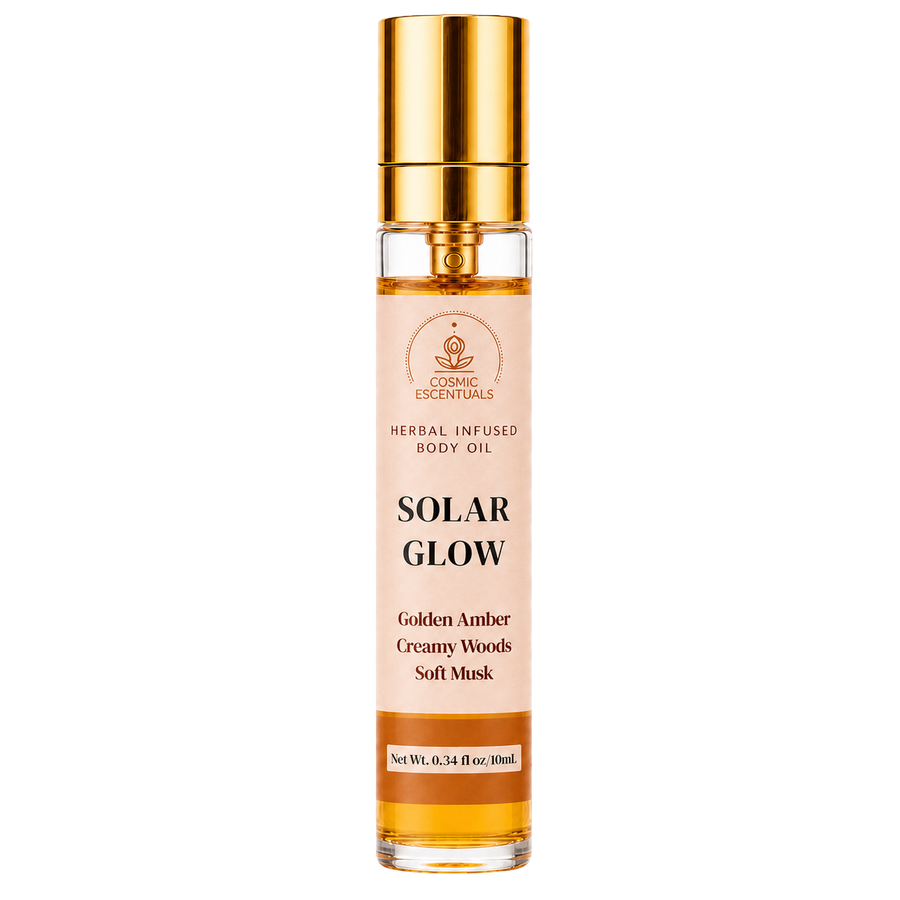 Solar Glow Herbal Body Oil Spray