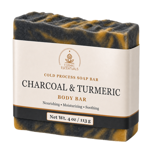 Charcoal & Turmeric Body Bar