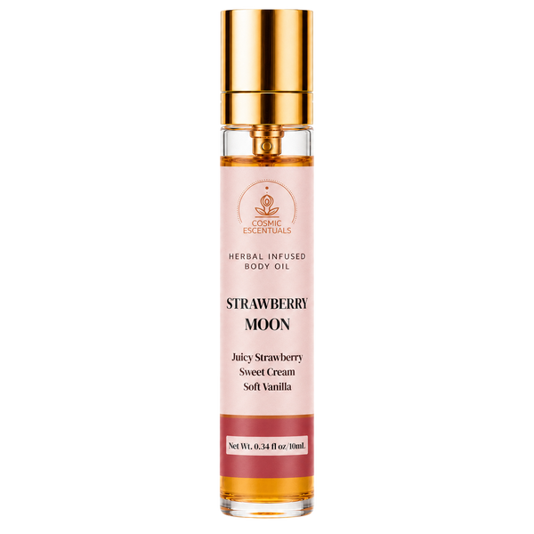 Strawberry Moon Herbal Body Oil Spray