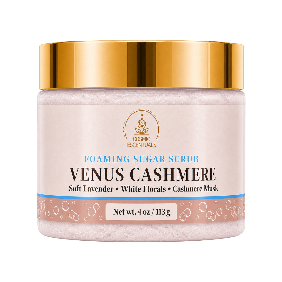 Venus Cashmere Foaming Sugar Scrub