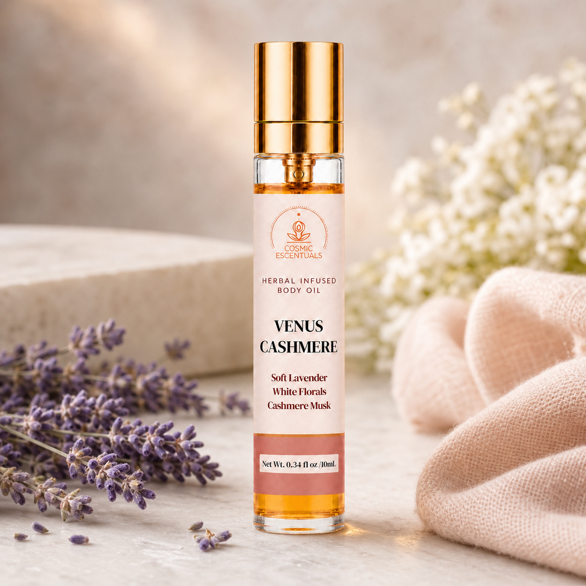 Venus Cashmere Herbal Body Oil Spray