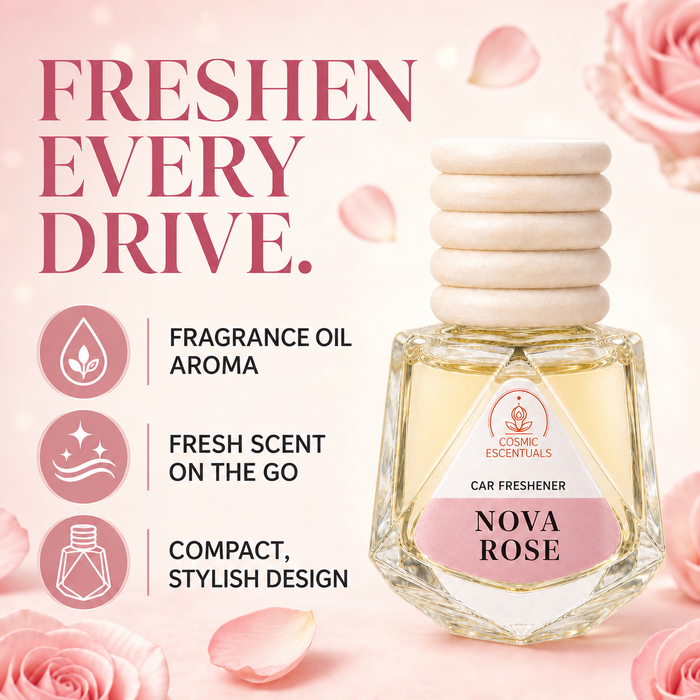 Nova Rose Car Freshener fragrance oil benefits