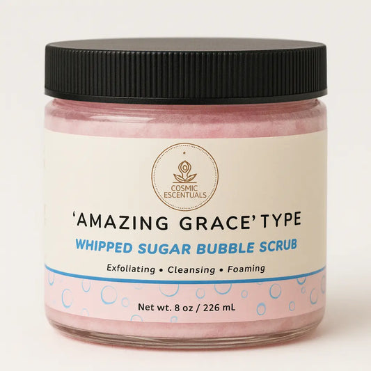 'Amazing Grace' Type Whipped Sugar Bubble Scrub Cosmic Escentuals