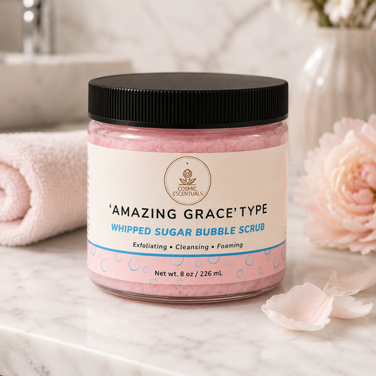 Amazing Grace Type Whipped Sugar Bubble Scrub