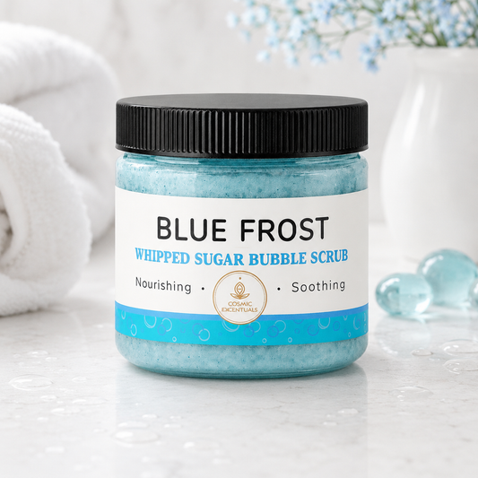 Blue Frost Whipped Sugar Bubble Scrub