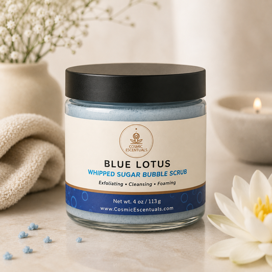 Blue Lotus Whipped Sugar Bubble Scrub