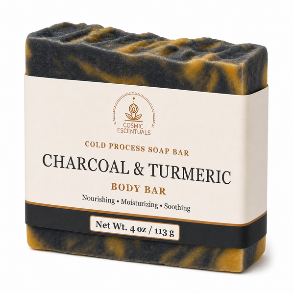 Charcoal & Turmeric Body Bar