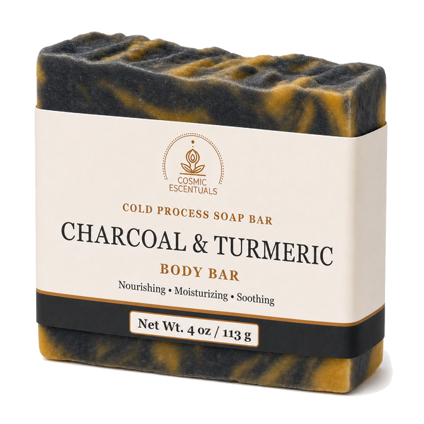 Charcoal & Turmeric Body Bar