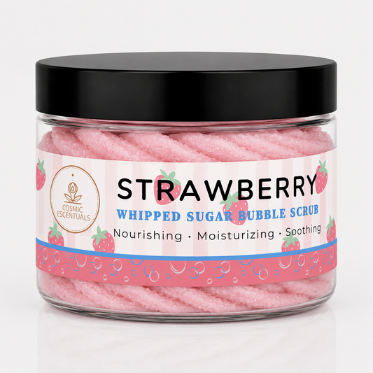 Strawberry Whipped Sugar Bubble Scrub
