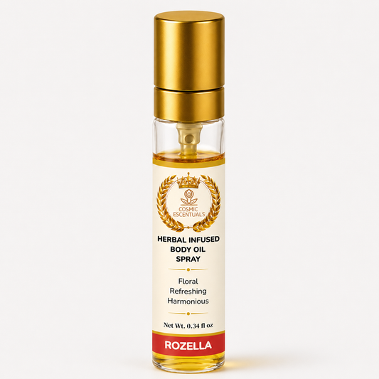 Rozella Herbal Infused Body Oil Spray