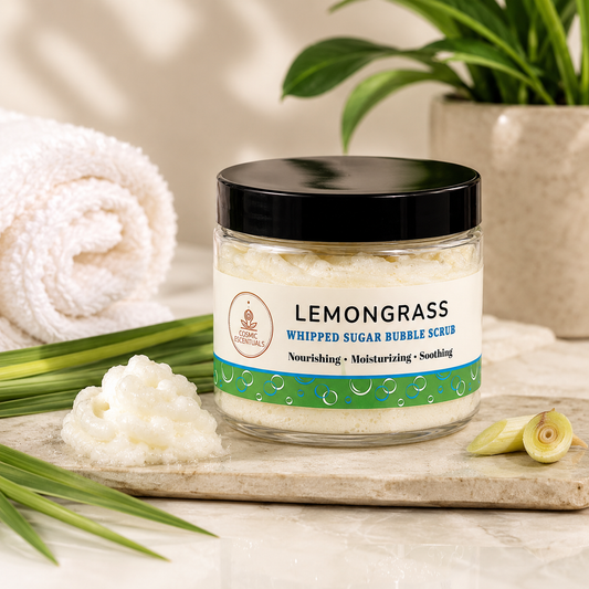 Lemongrass Whipped Sugar Bubble Scrub