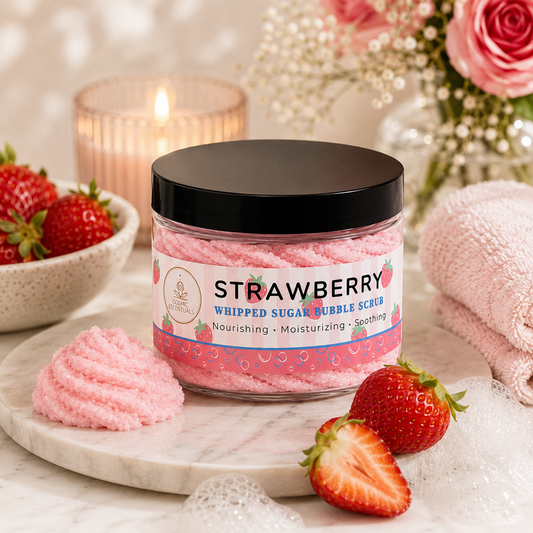 Strawberry Whipped Sugar Bubble Scrub