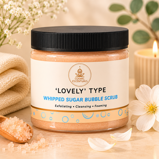 Lovely Type Whipped Sugar Bubble Scrub