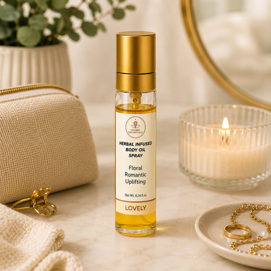 Lovely Herbal Body Oil Spray